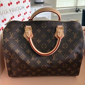 Louis Vuitton Brown Monogram Satchel